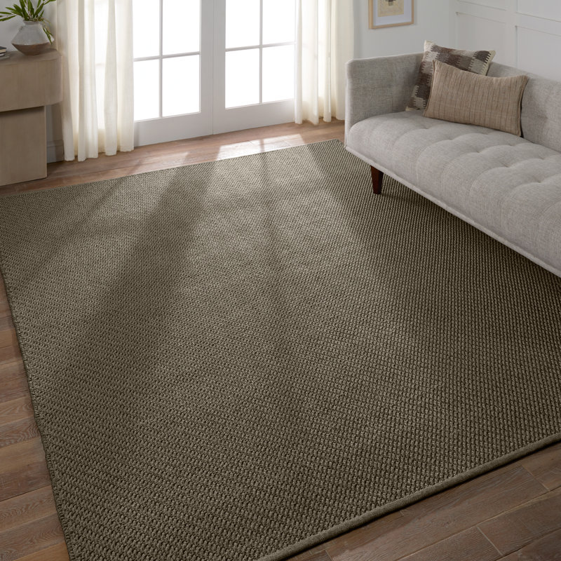 Area Rug in Gray, Rectangle 2' x 3'