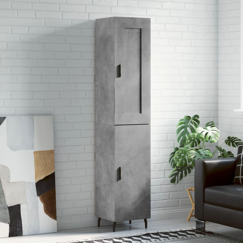 Devondra 34.5cm Sideboard, Concrete Grey