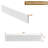 Replacement 21.25" Sidesplash In Durable Quartz Stone