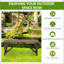 Banc de jardin en bois pour 2 personnes