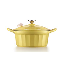 Buy Dutch oven yellow Ø25cm