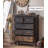 Vintage Distressed 5-Drawer Dresser, Rustic Style