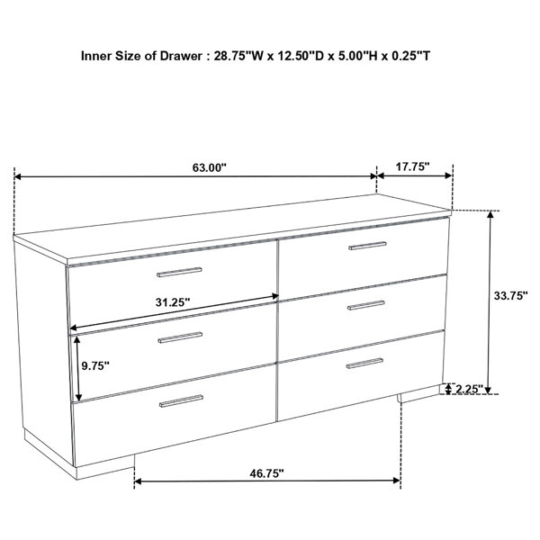 Dimensions du produit