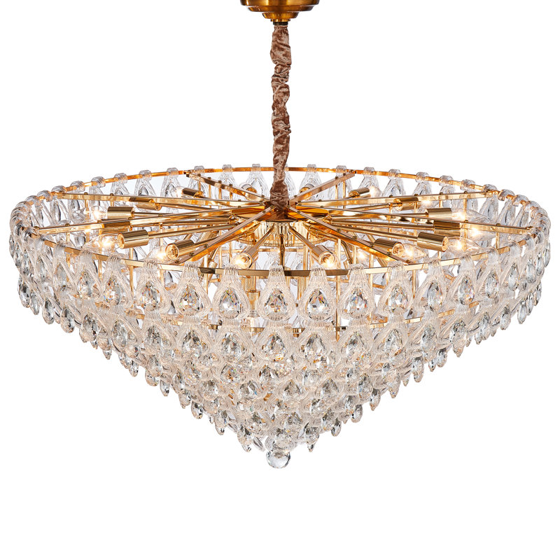 Gala 28-Light Round LED Chandelier