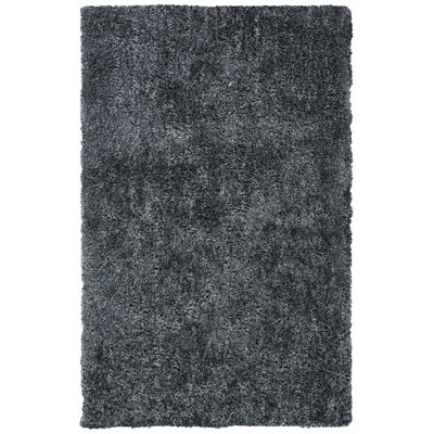 Tapis gris touffeté à la main Delane