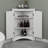 Triangle Bathroom Storage Cabinet With Adjustable Shelves-904864126