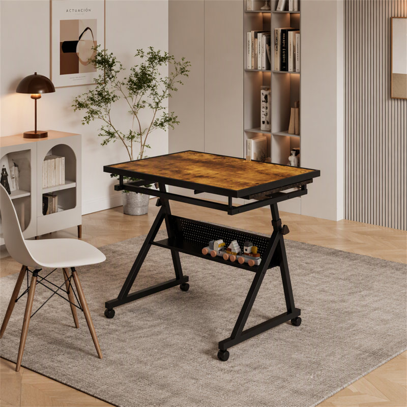 Adjustable Height Drafting Table