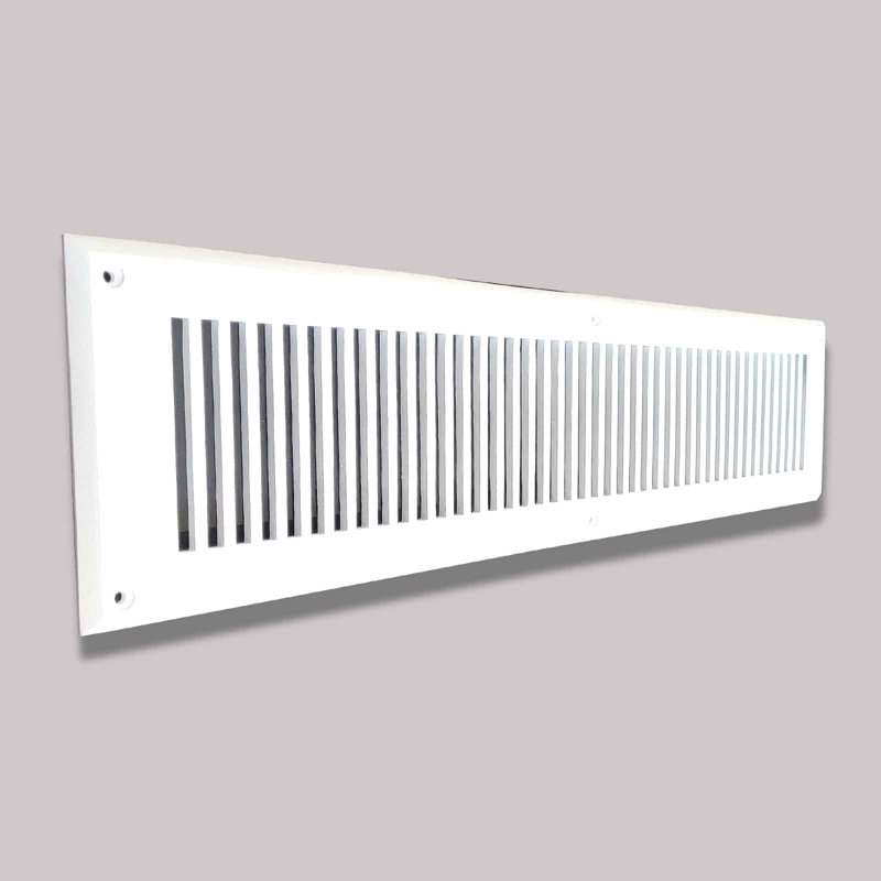 Grille murale en aluminium, Blanc
