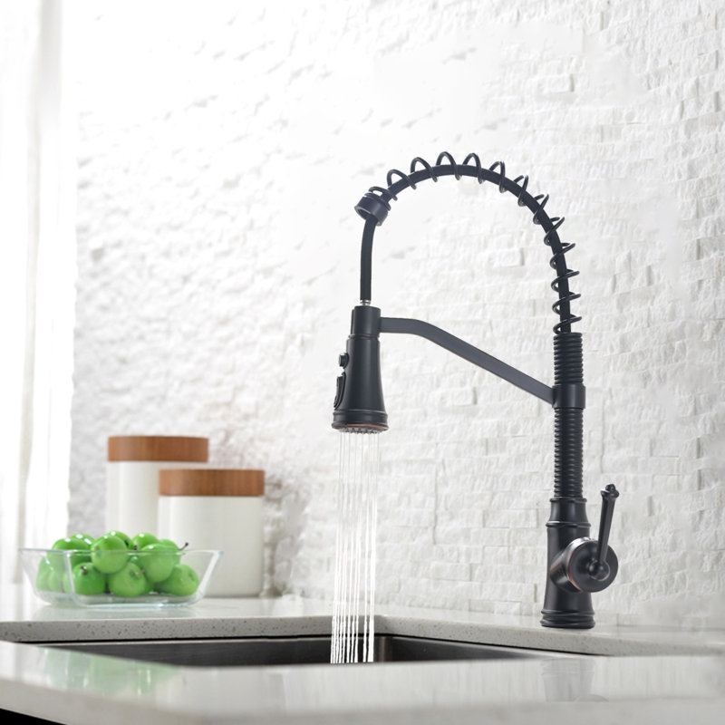 Pull Down Single Handle Kitchen Faucet