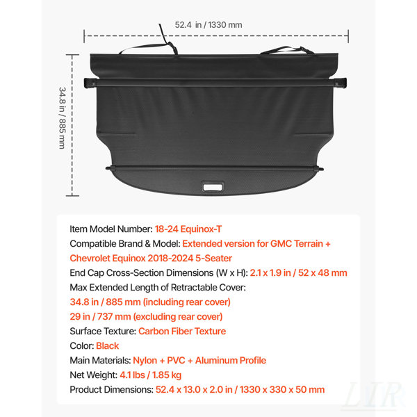 Dimensions du produit