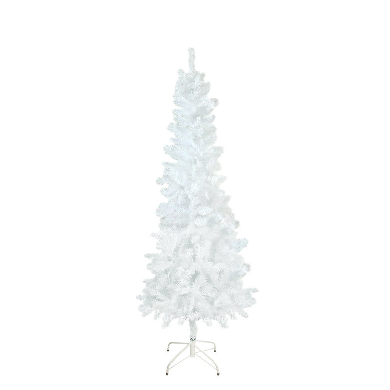 Arbre de Noël artificiel épinette blanc 6 pi avec crayon