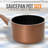 Saucepan Pot With Lid - Non-Stick High-Qualified Kitchen Cookware With See-Through Tempered Glass Lids, 2 QT. (Works With Model: NCCWA13BR)-99987200