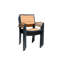 SoHo Teak Aluminum Outdoor Stacking Armchair-2049749125