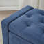 Polyester Upholstered Storage Bench-562783956
