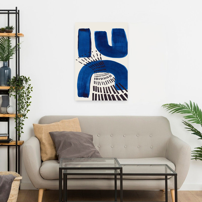 Art contemporain, art contemporain abstrait, H 24 po x l 16 po