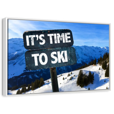 Il est temps de skier