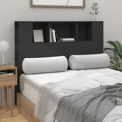 17 Stories Headboard Cabinet Engineered Wood