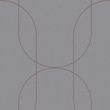 Geometric Metallic Wallpaper Double Roll