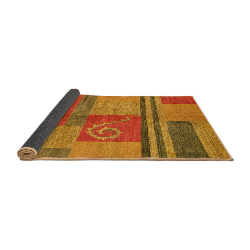 Abstract Indoor Rug, Round 5'