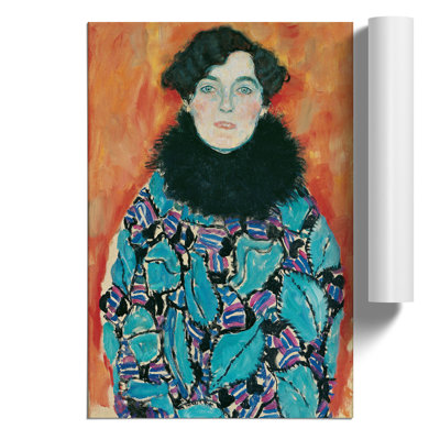Johanna Staude by Gustav Klimt - No Frame Painting