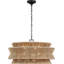Antigua 30" Chandelier in Natural Abaca-103913769