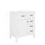 Meuble-lavabo sophistiqué de 30 pouces entièrement équipé avec lavabo-303930824