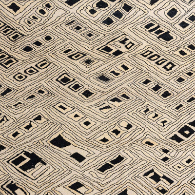 Tapis abstrait moderne 4770
