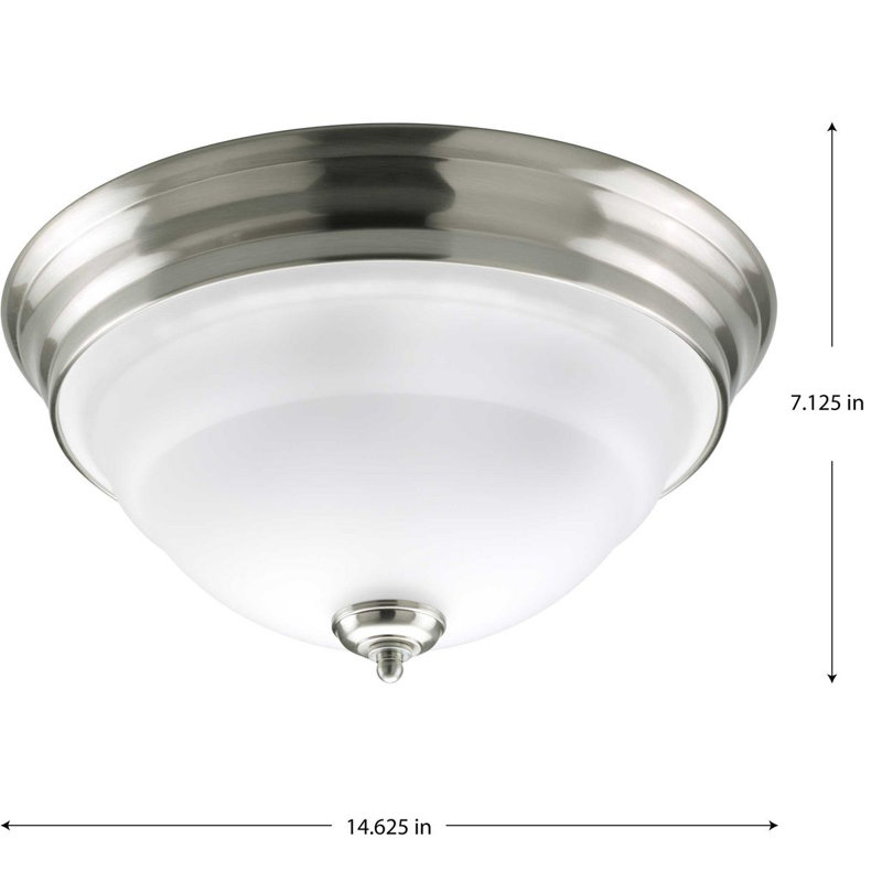 Lilly Glass Flush Mount
