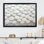 Ciel plein de parapluies blancs sur toile