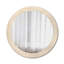 Huldar Glass Flat Wall Mirror
