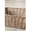 Hand Woven Wicker Laundry Hamper with Handles