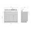 Ensemble de meuble-lavabo simple 43 po Abell-94350841