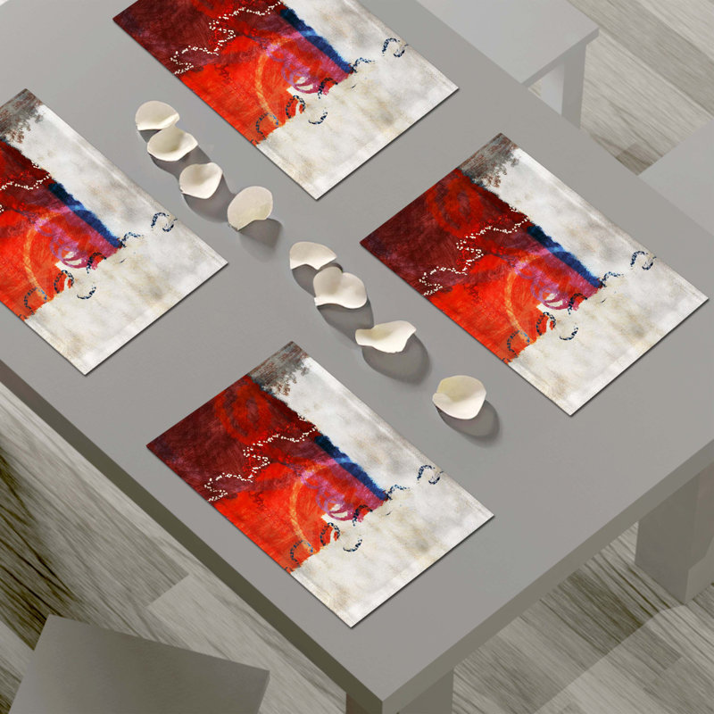 Polyester Abstract Placemat