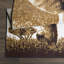 Zone Modern Area Rug With Animal Print African Carpet Rug With Jute Backing - Elephant Print-1378659683