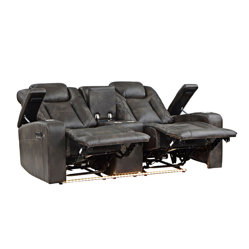 Ensemble de canapé inclinable 2 pièces Comtable