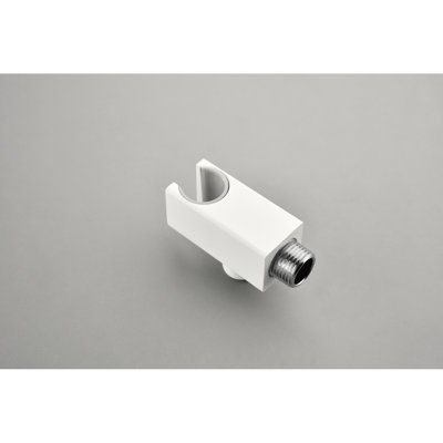White Brass Shower With 3 Body Sprays & Handheld - Wall Mounted Rainfall Waterfall Rain Pleasure