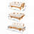 Outdoor Adjustable Patio Wooden Daybed Sofa