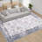 Vintage Area Rug Machine Washable Foldable Rug with Non Slip Carpet for Living Room Bedroom Dining Room-941502658-941502667