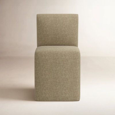 Mendy Linen Parsons Dining Chair