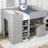 Aniella Kids Full Loft Bed with Drawers-157949970
