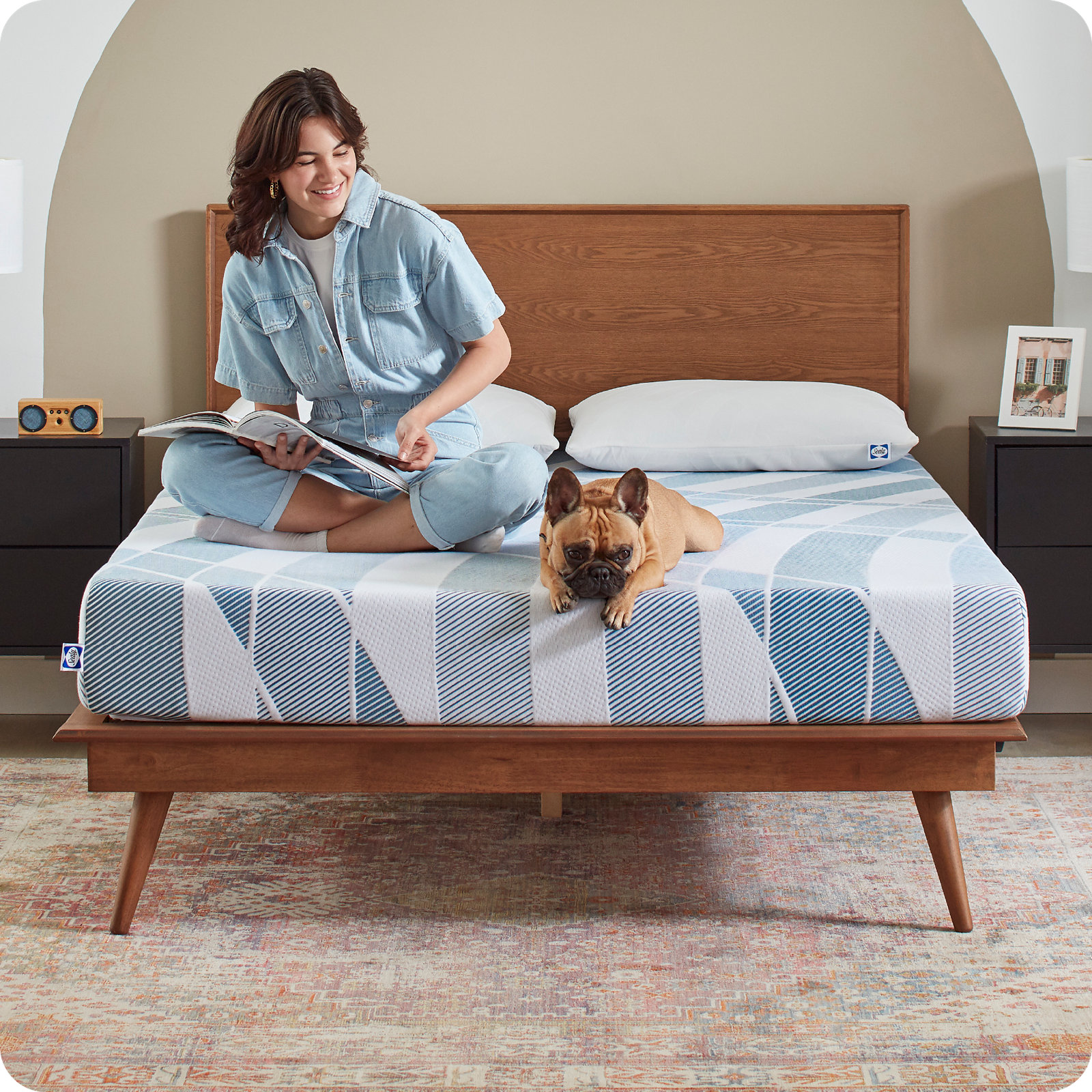 Sealy® Dreamlife™ 8" Medium-Firm Foam Mattress, King