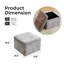 Repose-pieds cubique avec rangement, repose-pieds multifonctionnel, beige-510085689-510085691