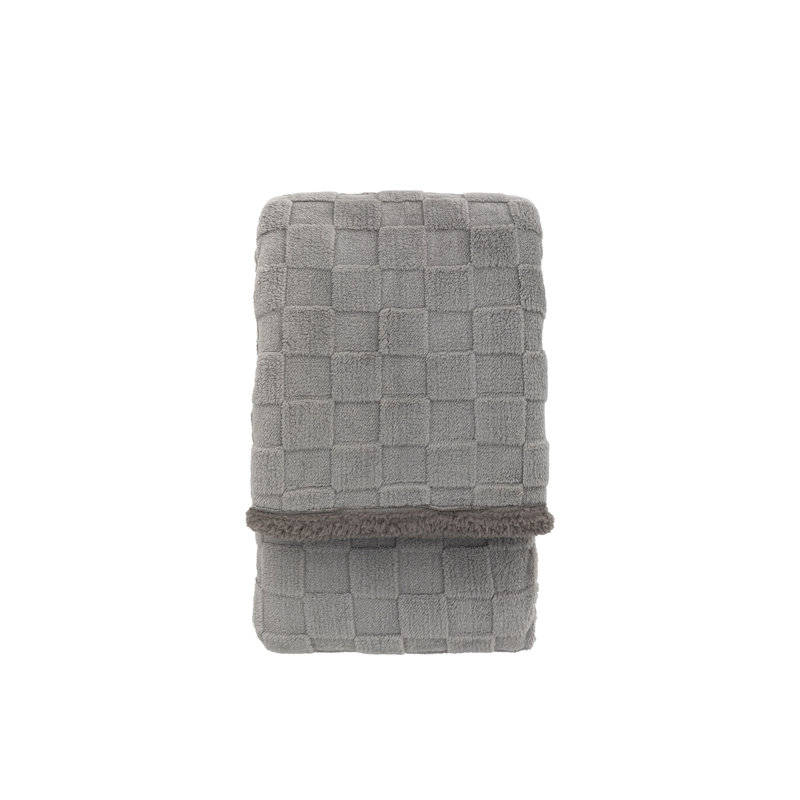 Adrienn Throw Blanket, Grey