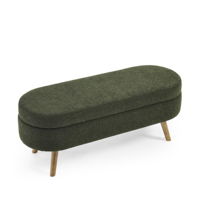 Ottoman Oval Storage Bench