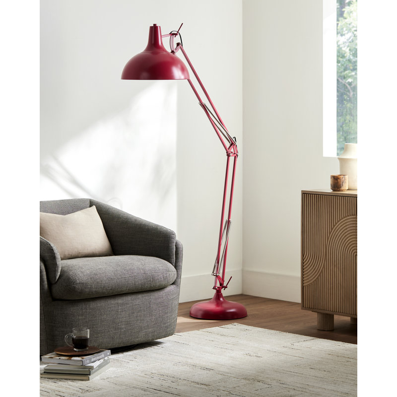Nevide Floor Lamp, Red