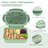 3 Compartment Lunch Containers Bento Box-1461233019