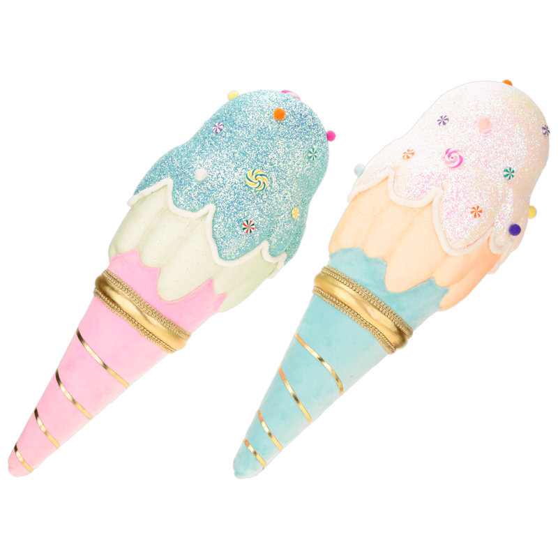 Hanging Ice Cream - 23 Inches Set Of 2