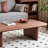 Minimalist retro solid wood coffee table