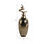 Sagebrook Home 16" Lusaka Small Glass Bottle, Gold-1696360997
