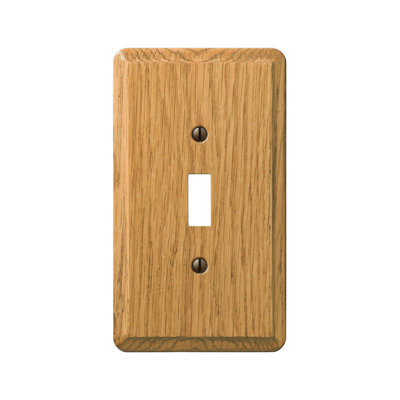 1-Gang Toggle Light Switch Wall Plate